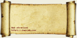 Žanka Vulović vizit kartica